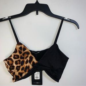 BNWT Fashion Nova Printed Crop Tank Top